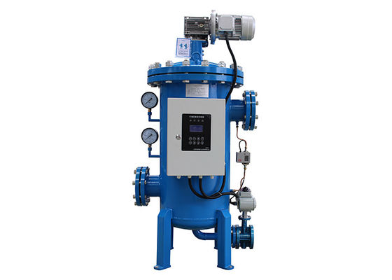 Cepille el tipo sistema automático de la filtración de la turbulencia para el agua de enfriamiento de las aguas residuales
