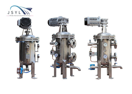 100-4000 filtro automático de la escobilla de uno mismo del micrón para el circuito de agua de la caldera