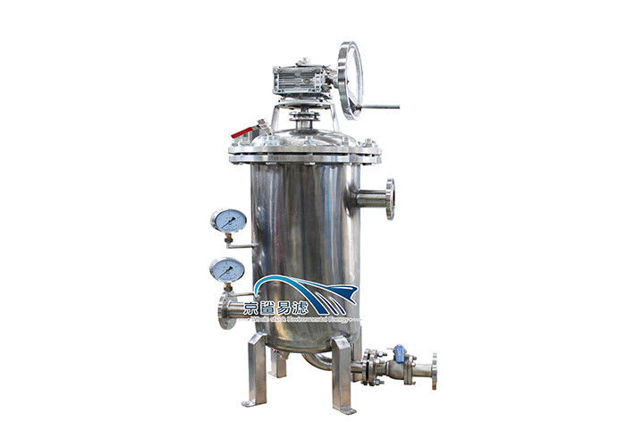 Filtro automático del sedimento de la limpieza de uno mismo del filtro de agua de la presión baja de la manivela