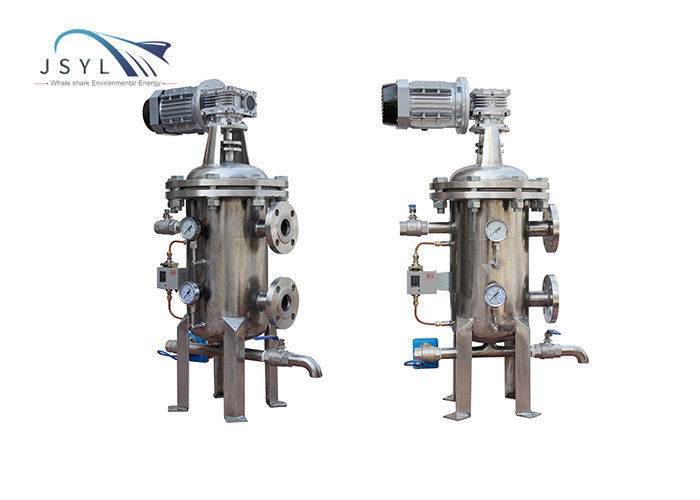 100-4000 filtro automático de la escobilla de uno mismo del micrón para el circuito de agua de la caldera