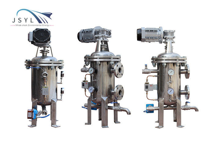 100-4000 filtro automático de la escobilla de uno mismo del micrón para el circuito de agua de la caldera