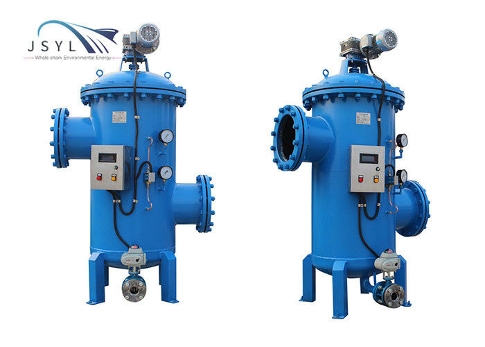 Diámetro 3&quot; a 24&quot; dispositivo automático del tratamiento de aguas residuales del filtro de la limpieza de uno mismo del tubo