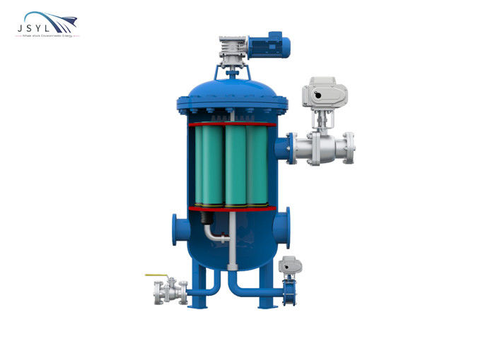 Filtro industrial automático de la turbulencia del agua del separador 1.6MPa del sólido-líquido