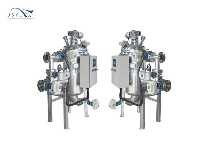 Tratamiento de aguas del filtro automático de la turbulencia del elemento filtrante del alambre de la cuña JSYL-S4